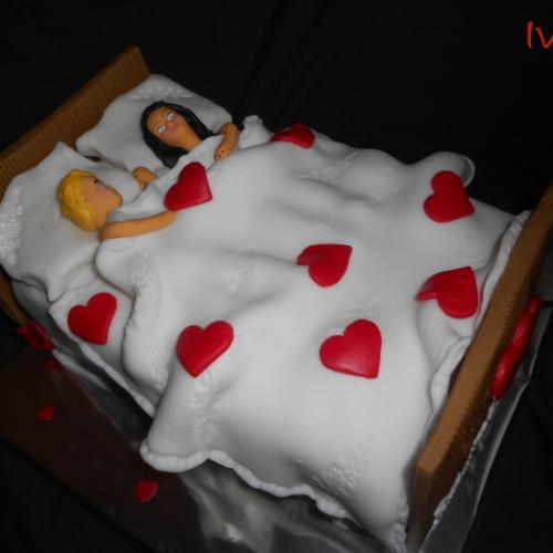 Posteľ na Valentína