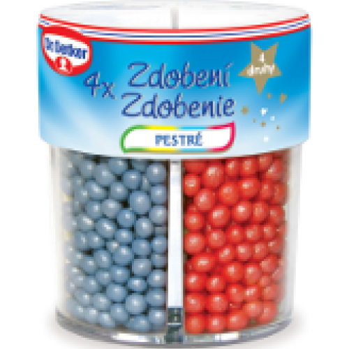 Zdobenie Dr.Oetker farebné