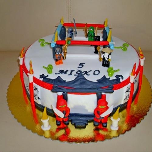 Torta ninjago po druhé
