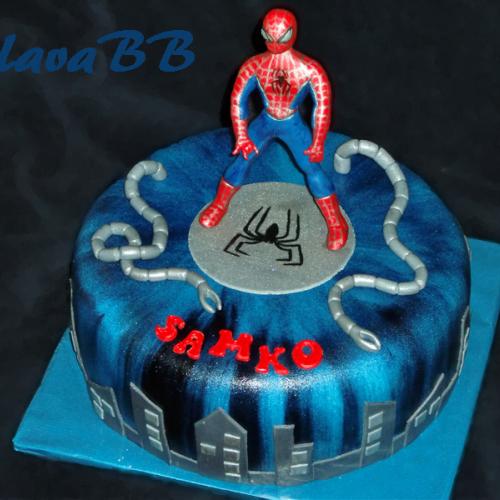 Spider-man pre Samka - torta 255