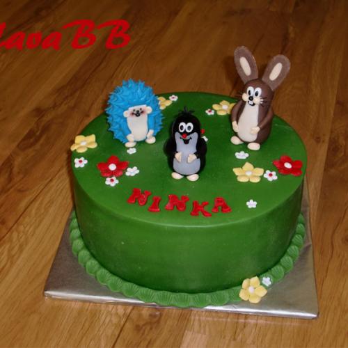 Krtko pre Ninku - torta 256