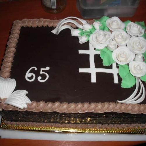 čokoládová na 65