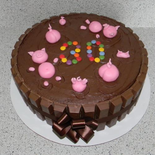 Pre čokoholika s kitkatmi (nutelou a lentilkami)