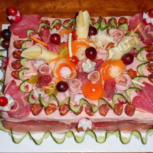 slaná torta