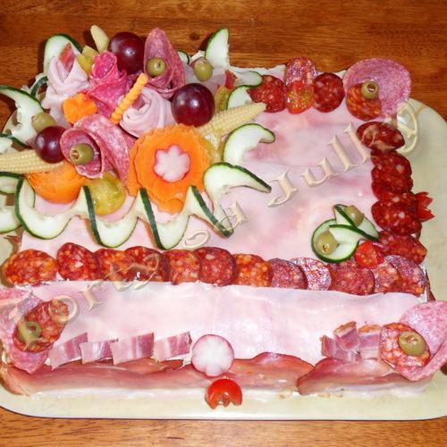 slaná torta