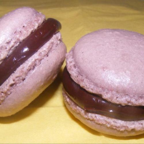 Macarons au chocolat