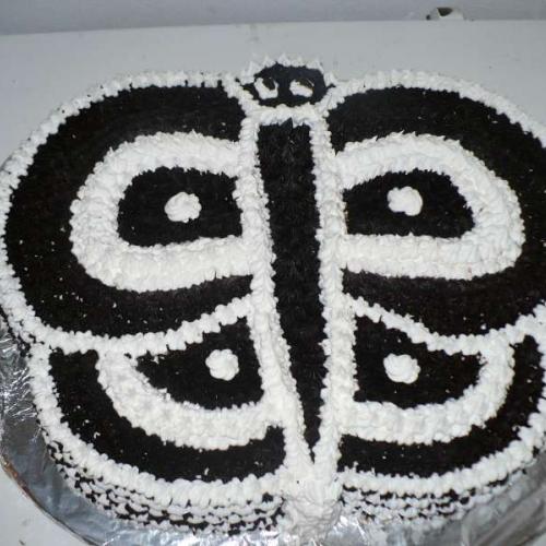 Penová torta Motýľ veľký
