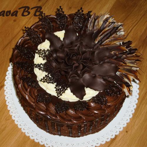 Čokoládová pre otca - torta 282