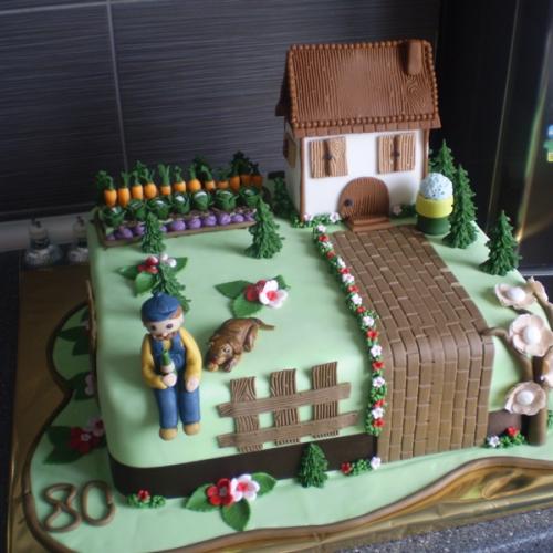 narodeninová pre dedka záhradkára