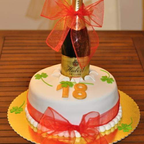 torta so sampanskym