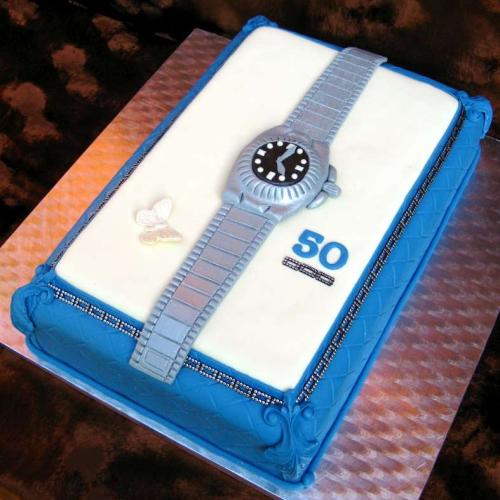 Torta hodinky