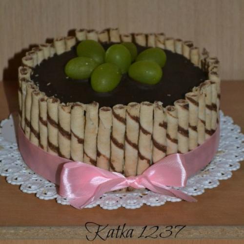čokoládová mini tortička