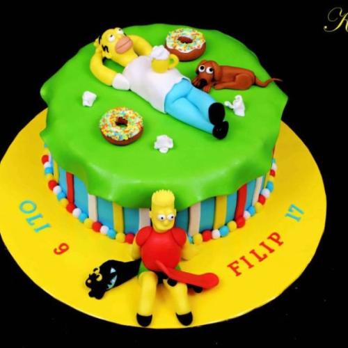 Bart a Homer Simpsons 2,9 kg