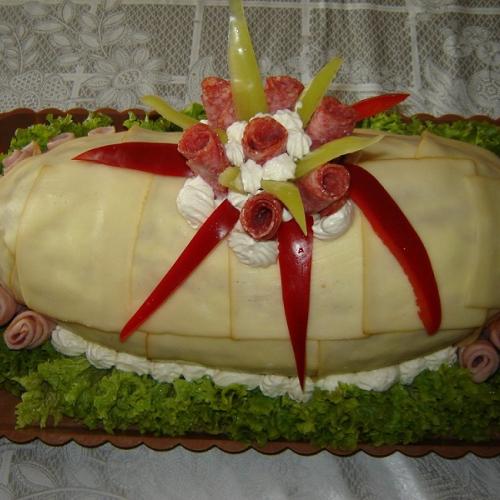 slaná torta
