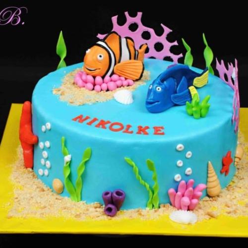 Nemo a Dory