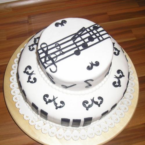 notová torta