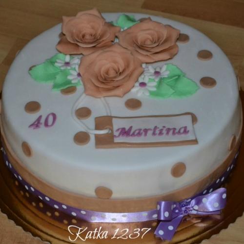 torta na 40-tku