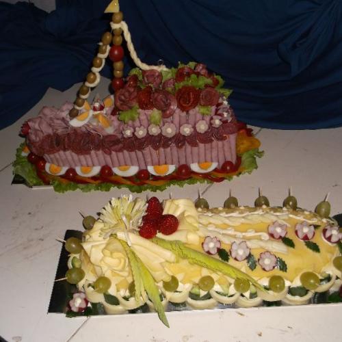 slaná torta