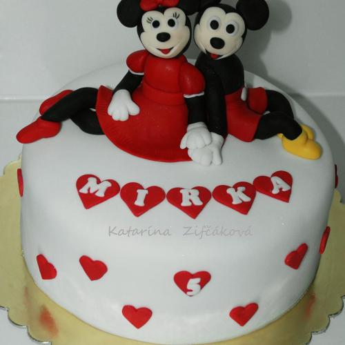 Mickey mouse a Minnie