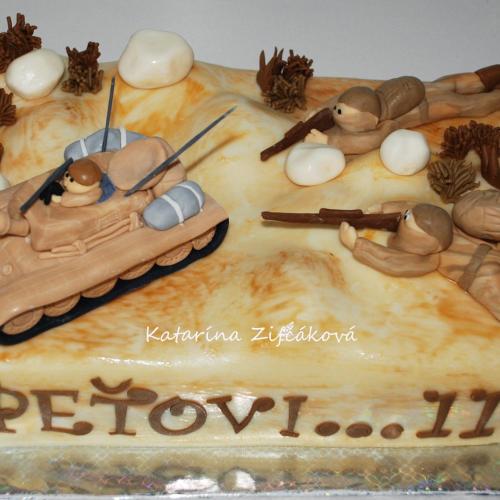 vojenska "army" torta