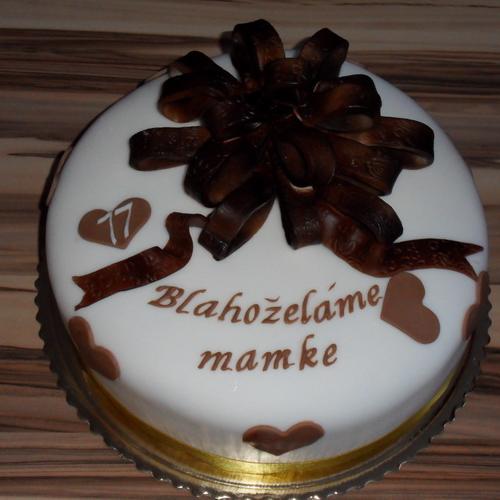 narodeninová s mašľou