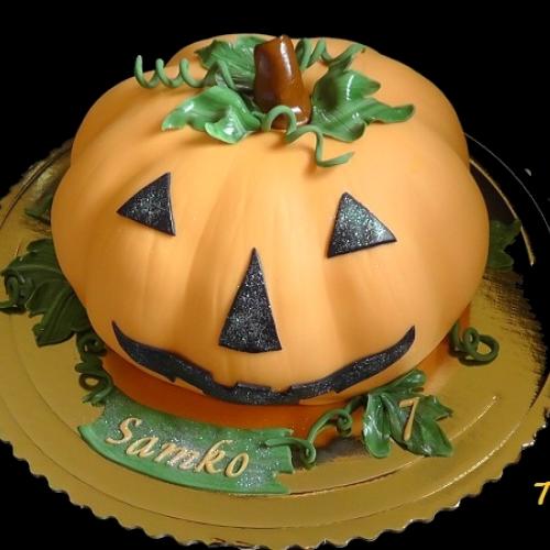 Halloweenská tekvička