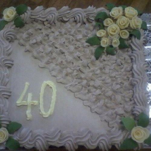 narodeninová torta -šľahačková