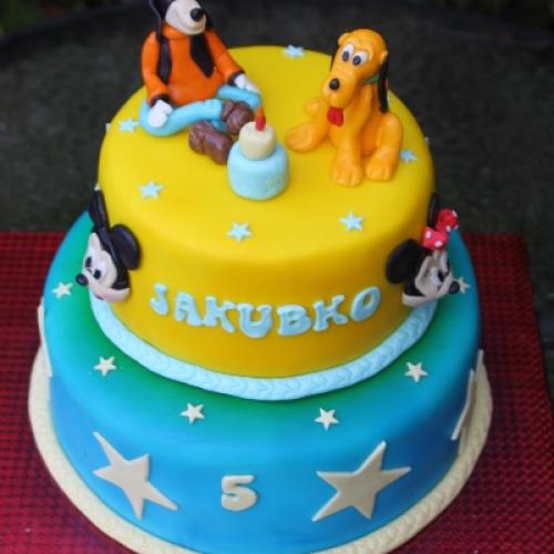 Goofy, Pluto, Mickey a Minnie