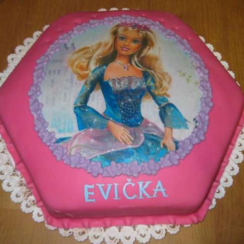 torta s oblátkou princeznej