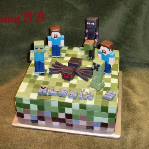 Minecraft pre Alexa - torta 310
