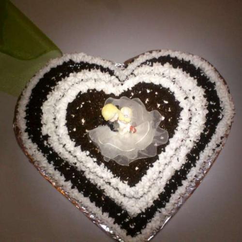 Penová torta na svadbu 2