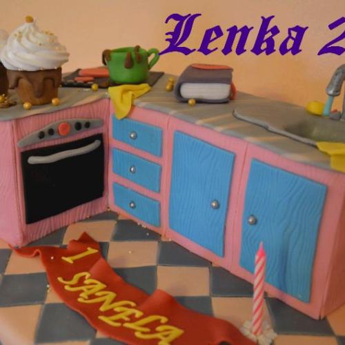 kuchynka na zelanie