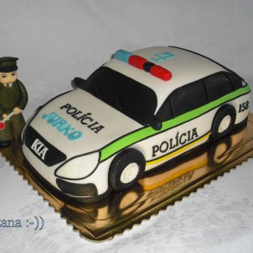 Policajné auto 