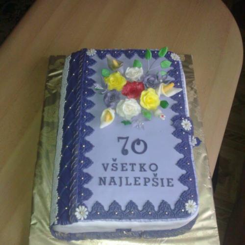 kniha na 70. narodeniny