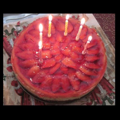 cheesecake s jahodami