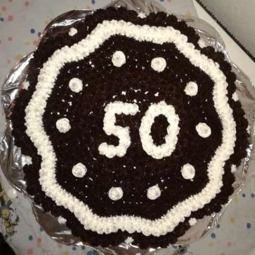 Penová torta 50