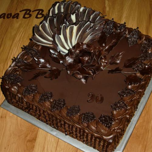 Čokoládová - torta 339