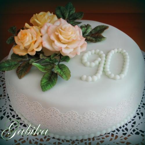 ruže na torte