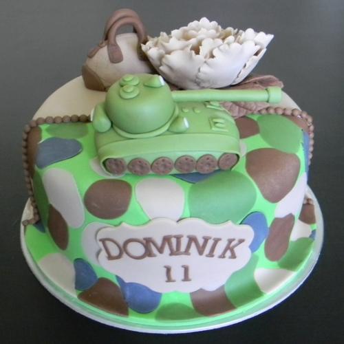 Dvojtorta Luis Vitton/tank