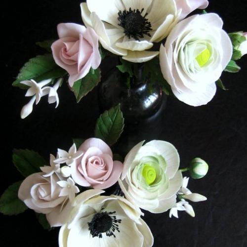 Anemone, ranunculus a ružičky