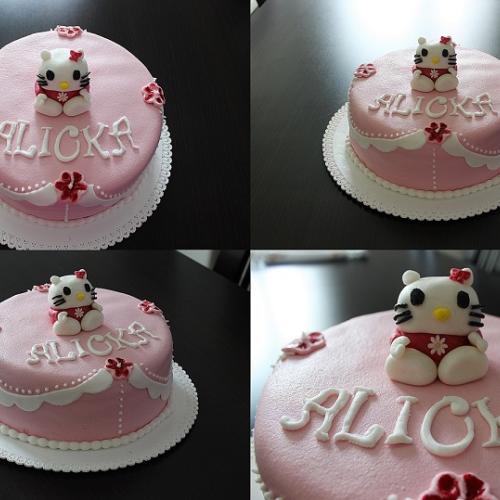 Hello Kitty tortička :) 