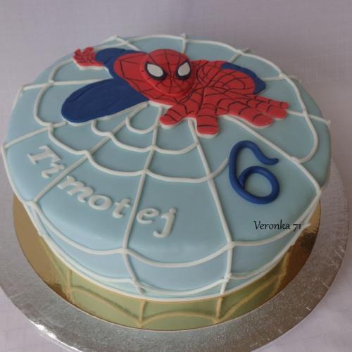 spiderman na torte