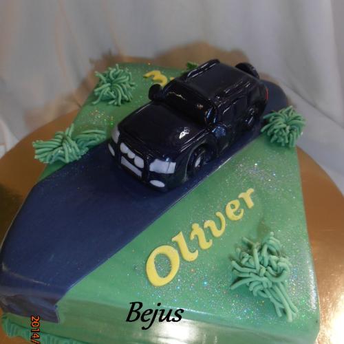 torta s autom opel frontera