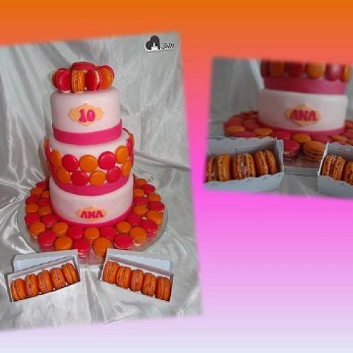 Makrónková torta