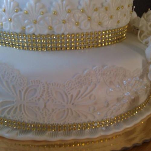 Detail krajky