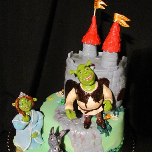 SHREK , FIONA a somárik