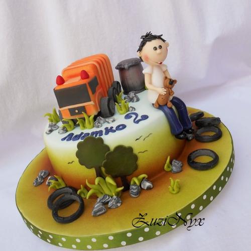 ..pre chlapčeka čo zbožňuje smetiarske auto..