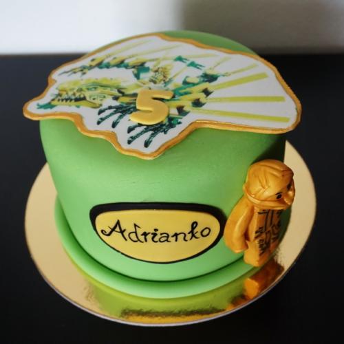 Ninjago zlatý drak