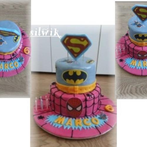 Poschodová - Spiderman, Batman, Superman