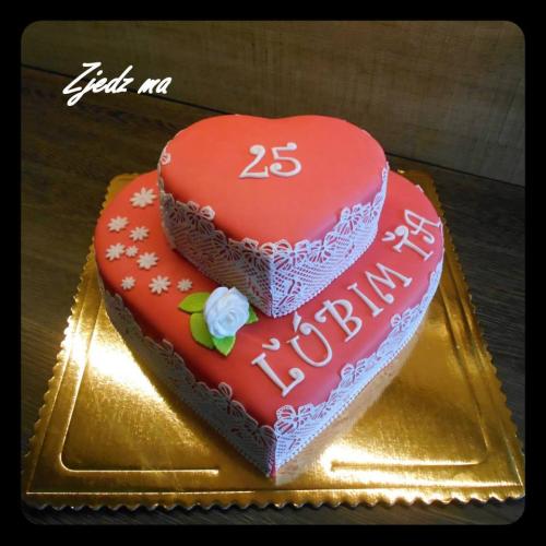 Torta srdce